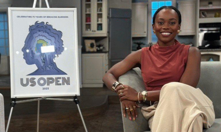 Melissa Koby US Open theme art