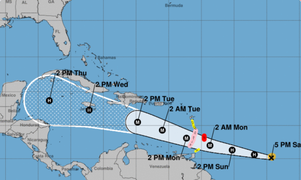 Hurricane Beryl Jamaica